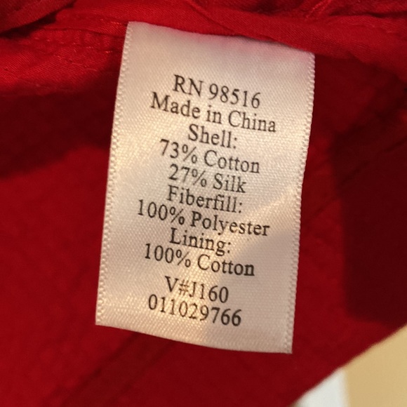 Coldwater Creek Red Jacket Sz 12 - Picture 14 of 14